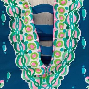 Lilly Pulitzer One Piece Bathing Suit Size 4